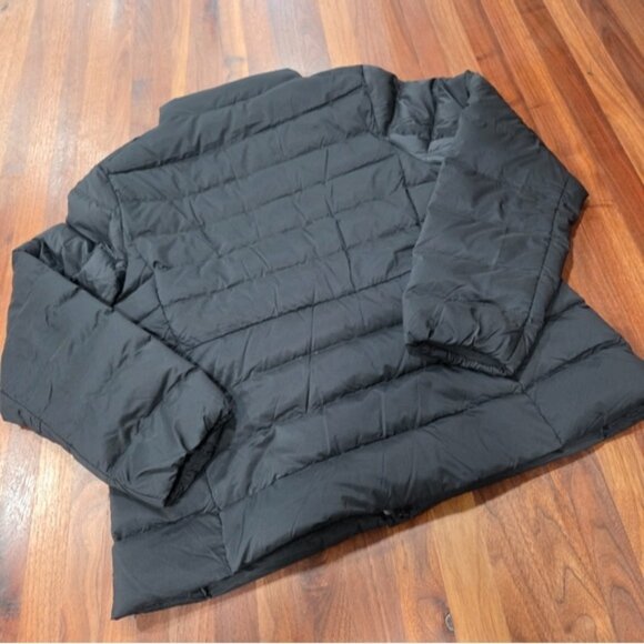 Uniqlo Ultra Light Womans Packable Down Jacket Black Size Large - Picture 2 of 11